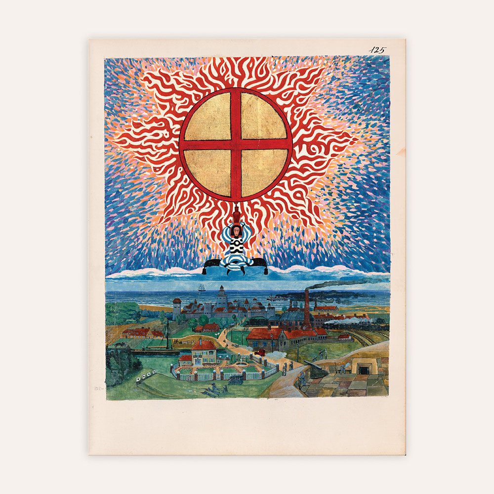 Quadrated Circle in the Sky | The Red Book Prints